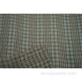 Polyester CDC Multi Color Satin Stripe Check Stoff